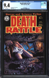 Death Rattle (1985) Vol. 2 #1 CGC 9.4 NM