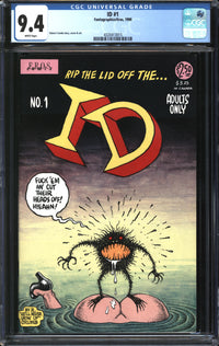 ID (1990) #1 CGC 9.4 NM