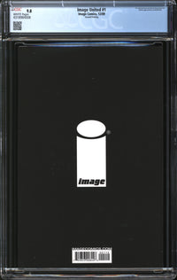 Image United (2009) #1 Second Printing CGC 9.8 NM/MT