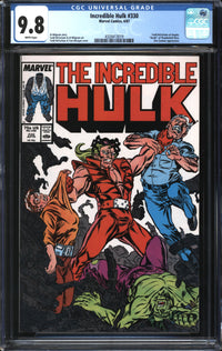 Incredible Hulk (1962) #330 CGC 9.8 NM/MT