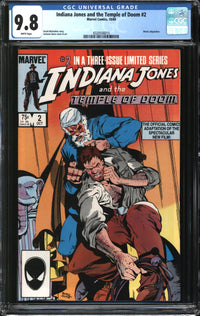 Indiana Jones And The Temple Of Doom (1984) #2 CGC 9.8 NM/MT