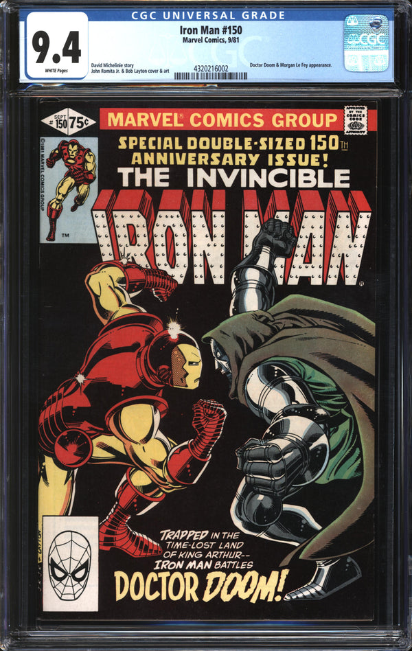 Iron Man (1968) #150 CGC 9.4 NM