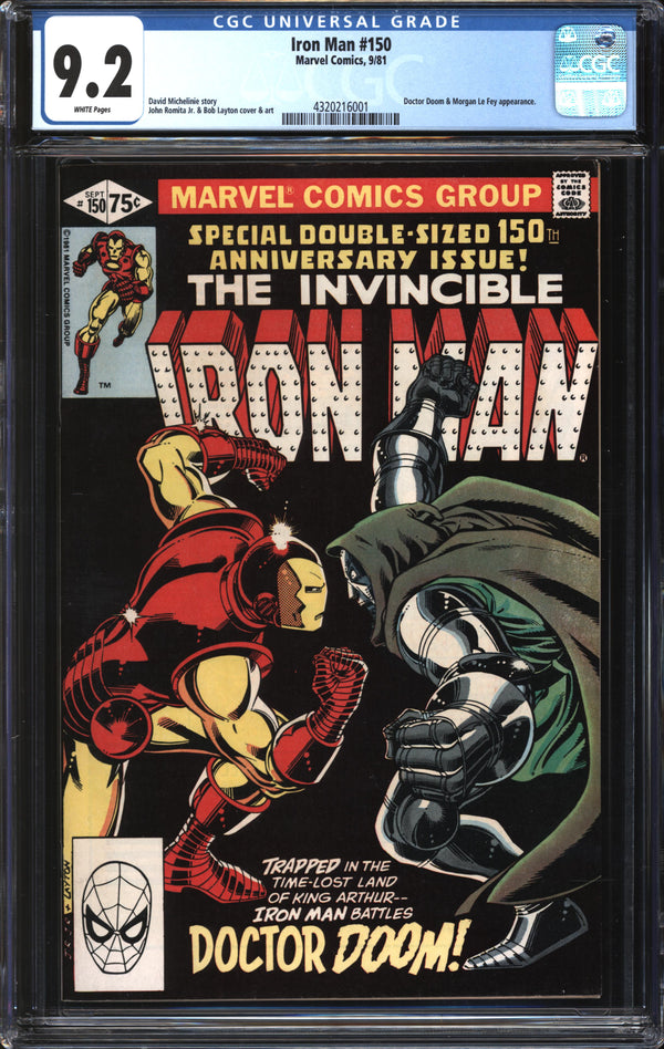 Iron Man (1968) #150 CGC 9.2 NM-