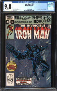 Iron Man (1968) #152 CGC 9.8 NM/MT