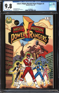 Saban's Mighty Morphin Power Rangers (1994) #2 CGC 9.8 NM/MT