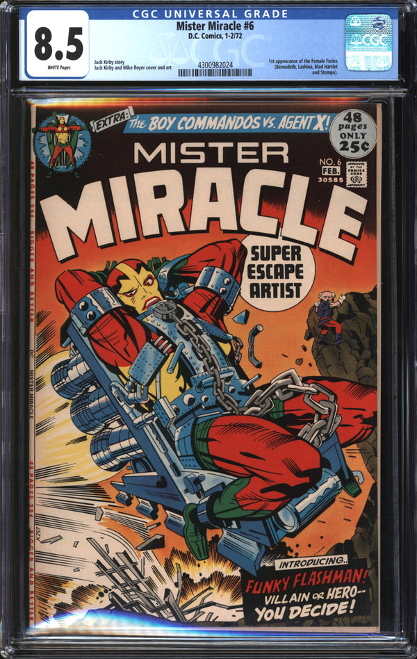 Mister Miracle (1971) # 6 CGC 8.5 VF+