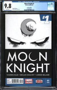 Moon Knight (2014) #1 Second Printing CGC 9.8 NM/MT