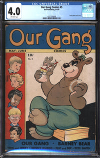 Our Gang Comics (1942) #5 CGC 4.0 VG