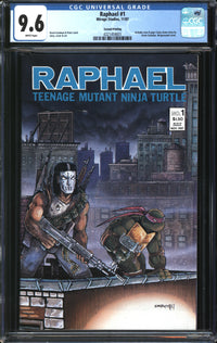 Raphael (1985) #1 Second Printing CGC 9.6 NM+