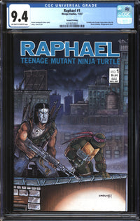 Raphael (1985) #1 Second Printing CGC 9.4 NM