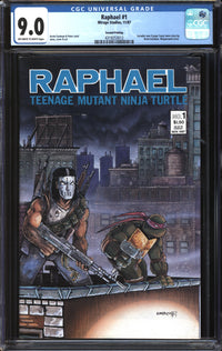 Raphael (1985) #1 Second Printing CGC 9.0 VF/NM