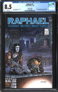 Raphael (1985) #1 Second Printing CGC 8.5 VF+