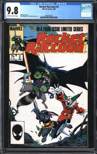 Rocket Raccoon (1985) #2 CGC 9.8 NM/MT