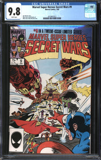 Marvel Super-Heroes Secret Wars (1984) # 9 CGC 9.8 NM/MT