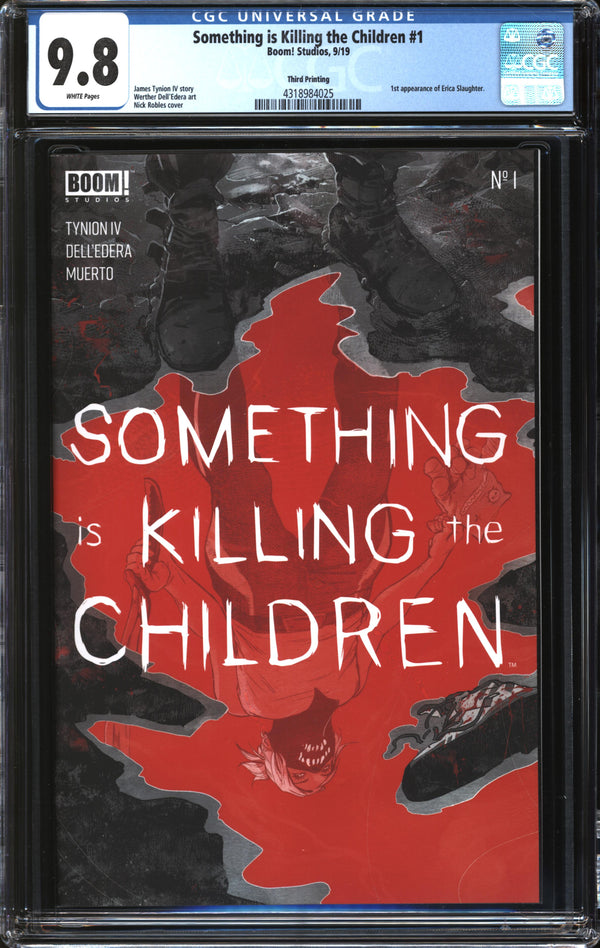 Something Is Killing The Children (2019) # 1 Third Printing CGC 9.8 NM/MT