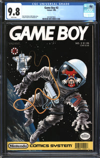 Game Boy (1990) #2 CGC 9.8 NM/MT