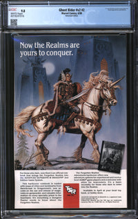 Ghost Rider (1990) # 2 Newsstand Edition CGC 9.8 NM/MT