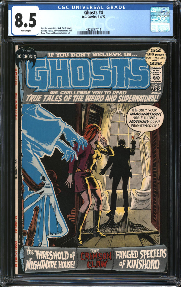 Ghosts (1971) #4 CGC 8.5 VF+