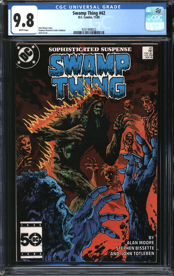 Swamp Thing (1982) #42 CGC 9.8 NM/MT