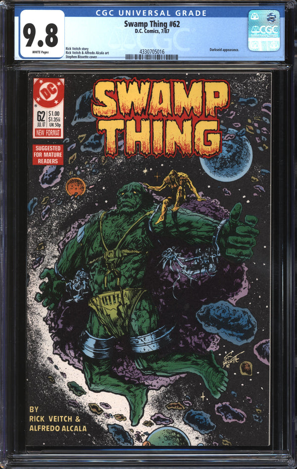Swamp Thing (1982) #62 CGC 9.8 NM/MT