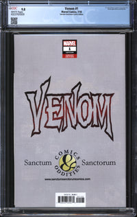 Venom (2018) # 1 Lucio Parrillo Sanctum Sanctorum Comics Edition CGC 9.8 NM/MT