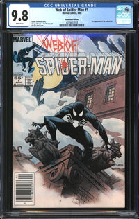 Web Of Spider-Man (1985) #  1 Newsstand Edition CGC 9.8 NM/MT