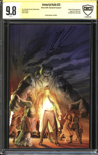 Immortal Hulk (2018) #20 AlexRossArt.com Edition B CBCS Signature-Verified 9.8 NM/MT
