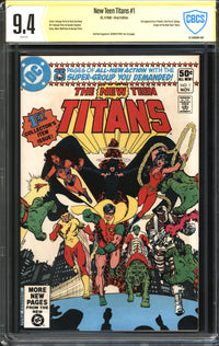 New Teen Titans (1980) # 1 CBCS Signature-Verified 9.4 NM