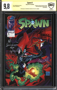 Spawn (1992) #  1 CBCS Signature-Verified 9.8 NM/MT
