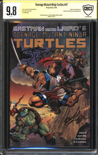 Teenage Mutant Ninja Turtles (1984) #47 CBCS Signature-Verified 9.8 NM/MT
