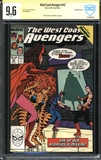 West Coast Avengers (1985) #42 CBCS Signature-Verified 9.6 NM+