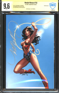 Wonder Woman (2016) #750 JScottCampbell.com Edition E CBCS Signature-Verified 9.6 NM+