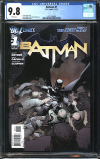 Batman (2011) # 1 CGC 9.8 NM/MT