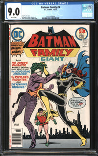 Batman Family (1975) #9 CGC 9.0 VF/NM