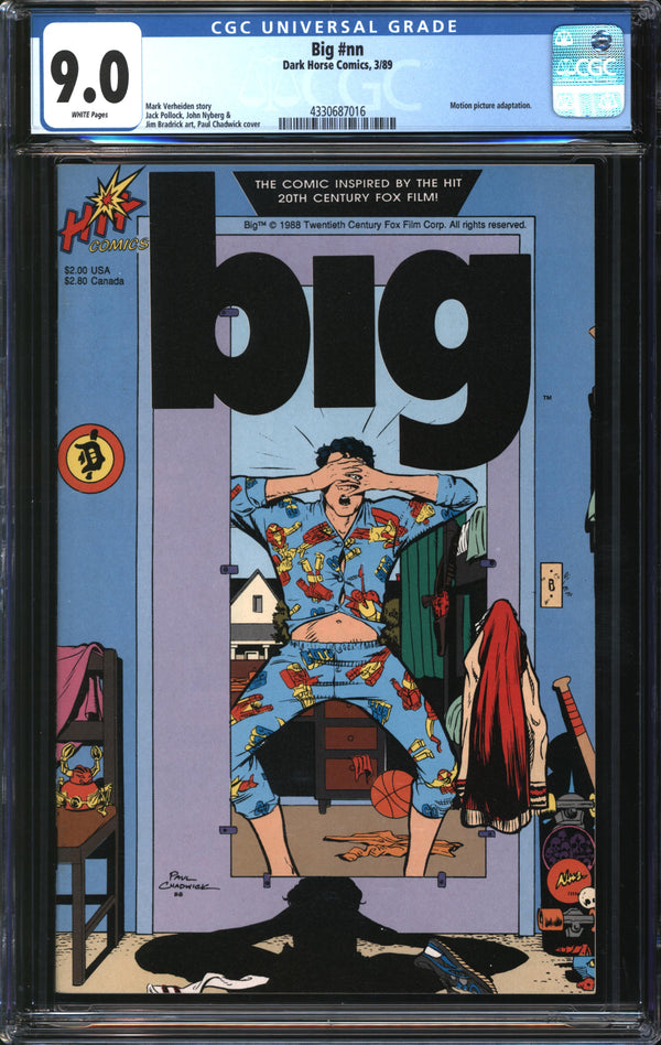 Big (1989) #1 CGC 9.0 VF/NM