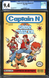 Captain N: The Game Master (1990) #1 CGC 9.4 NM