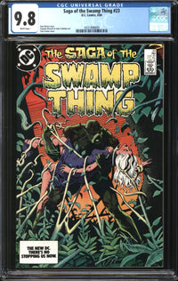 Saga Of The Swamp Thing (1982) #23 CGC 9.8 NM/MT