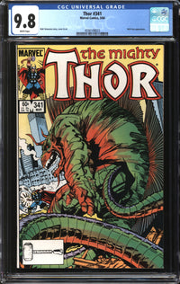 Thor (1966) #341 CGC 9.8 NM/MT