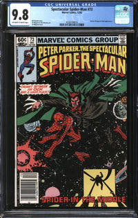 Spectacular Spider-Man (1963) # 73 Newsstand Edition CGC 9.8 NM/MT