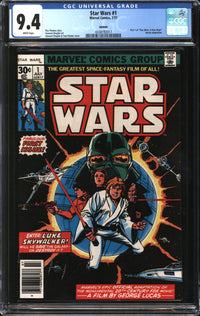 Star Wars (1977) #  1 REPRINT CGC 9.4 NM