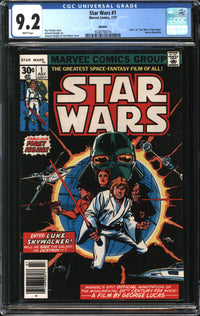 Star Wars (1977) #  1 REPRINT CGC 9.2 NM-