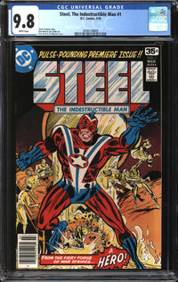 Steel, The Indestructible Man (1978) #1 CGC 9.8 NM/MT