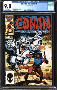 Conan The Barbarian (1970) #181 CGC 9.8 NM/MT