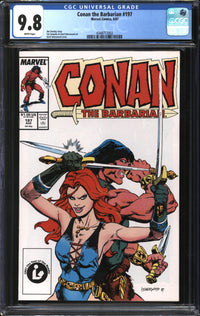 Conan The Barbarian (1970) #197 CGC 9.8 NM/MT