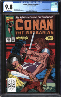 Conan The Barbarian (1970) #233 CGC 9.8 NM/MT