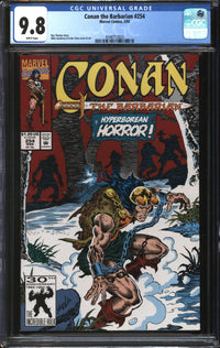 Conan The Barbarian (1970) #254 CGC 9.8 NM/MT