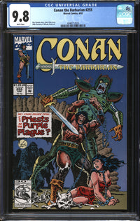 Conan The Barbarian (1970) #255 CGC 9.8 NM/MT