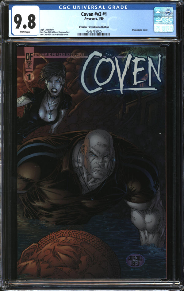 Coven (1999) #1 Dynamic Forces Holofoil Edition CGC 9.8 NM/MT