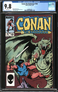 Conan The Barbarian (1970) #166 CGC 9.8 NM/MT