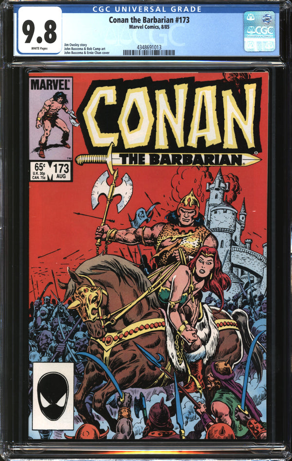 Conan The Barbarian (1970) #173 CGC 9.8 NM/MT